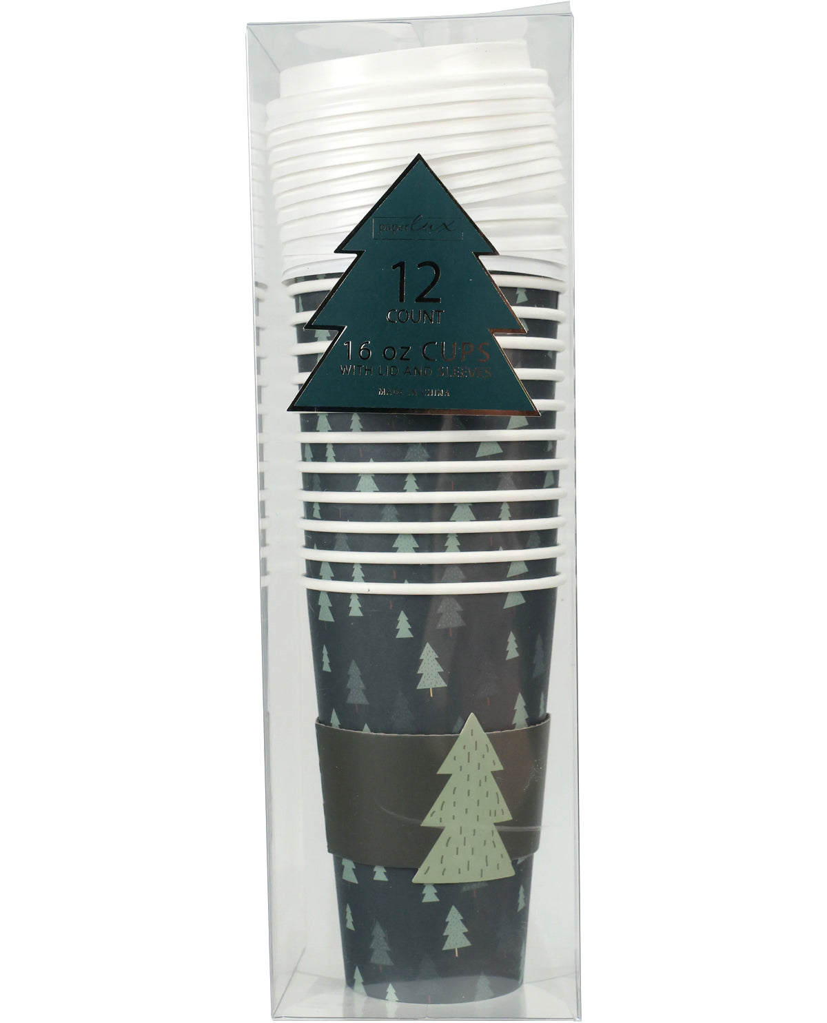 Paper Lux !2 Piece 16oz Cup & Sleeve Set