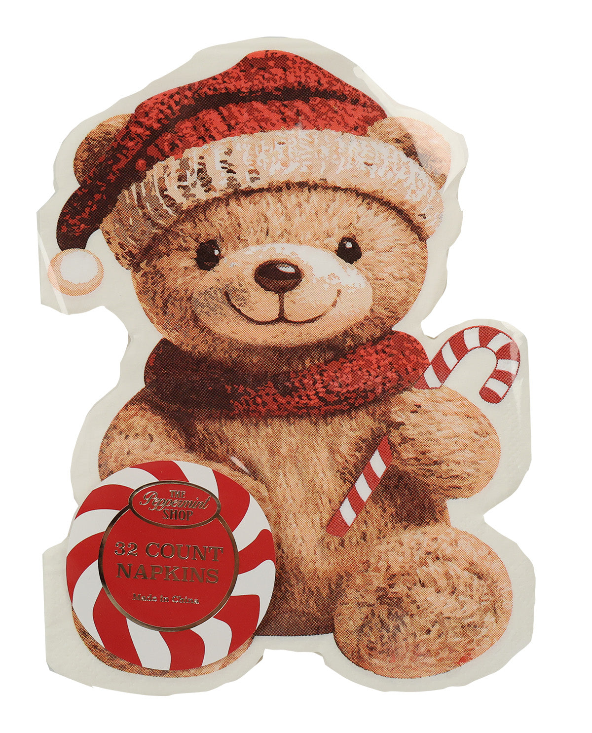 Paper Lux 32 Piece Bear Napkins