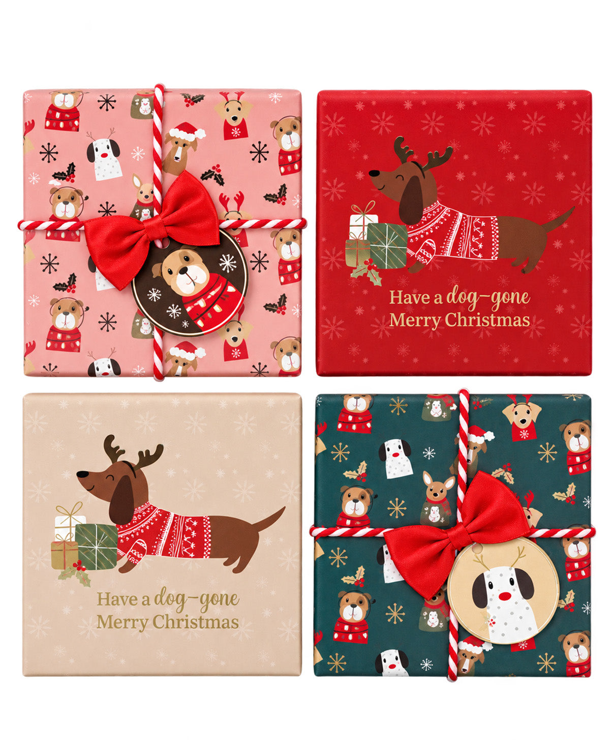 Set Of 4 Gift Card Holders Pet