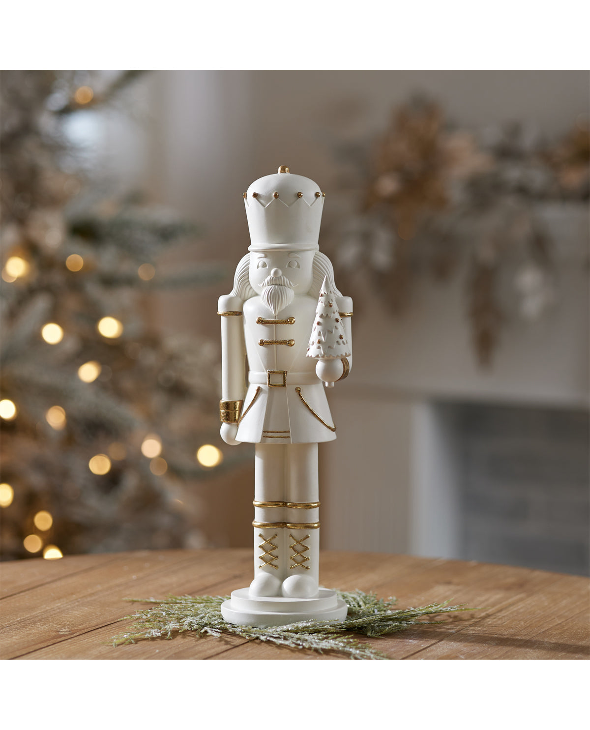 Nutcracker 14.5"H Resin Decor