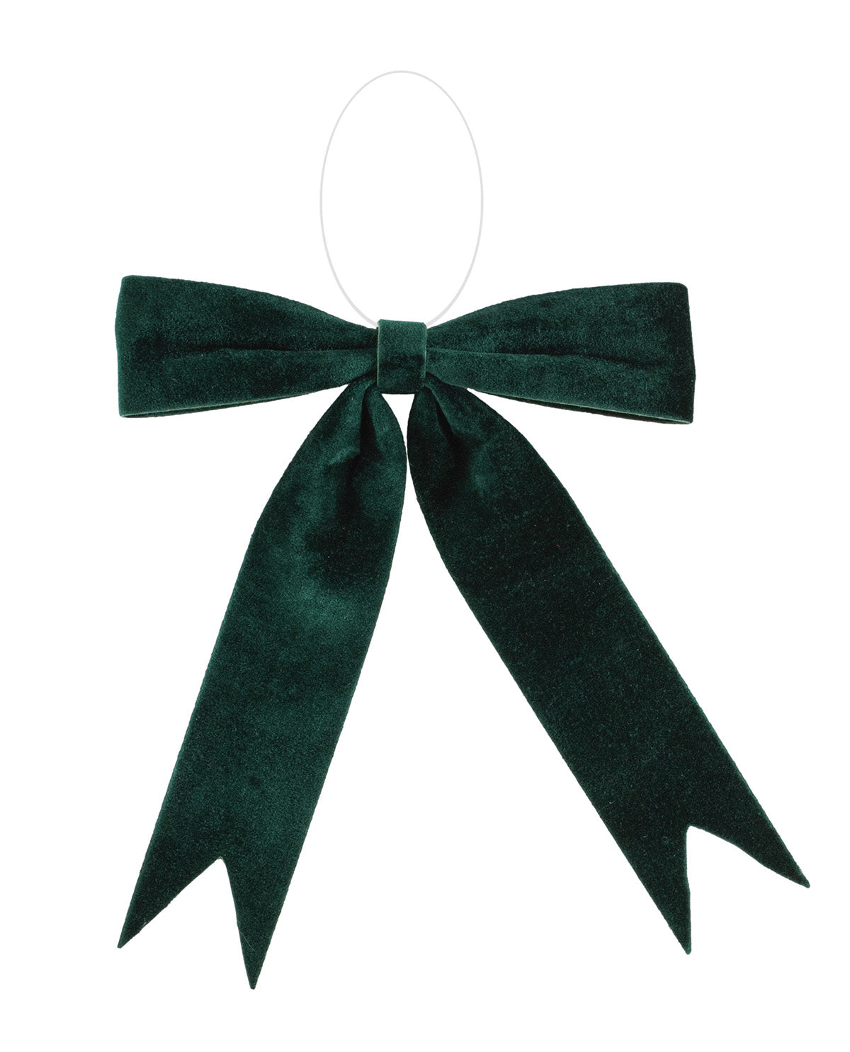 Green 13x13" Bow Ornament