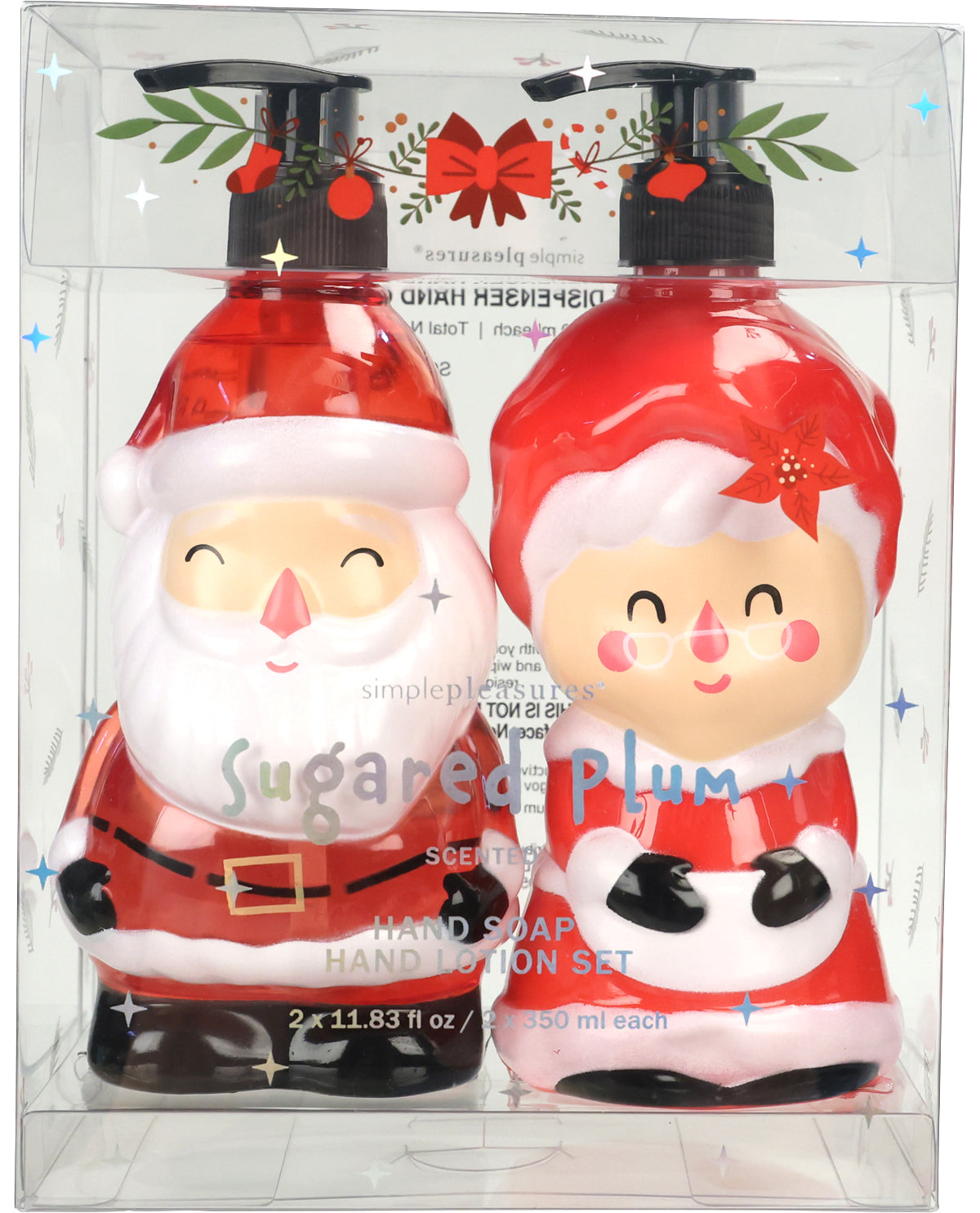Mr. & Mrs. Claus Hand Soap & Lotion Set