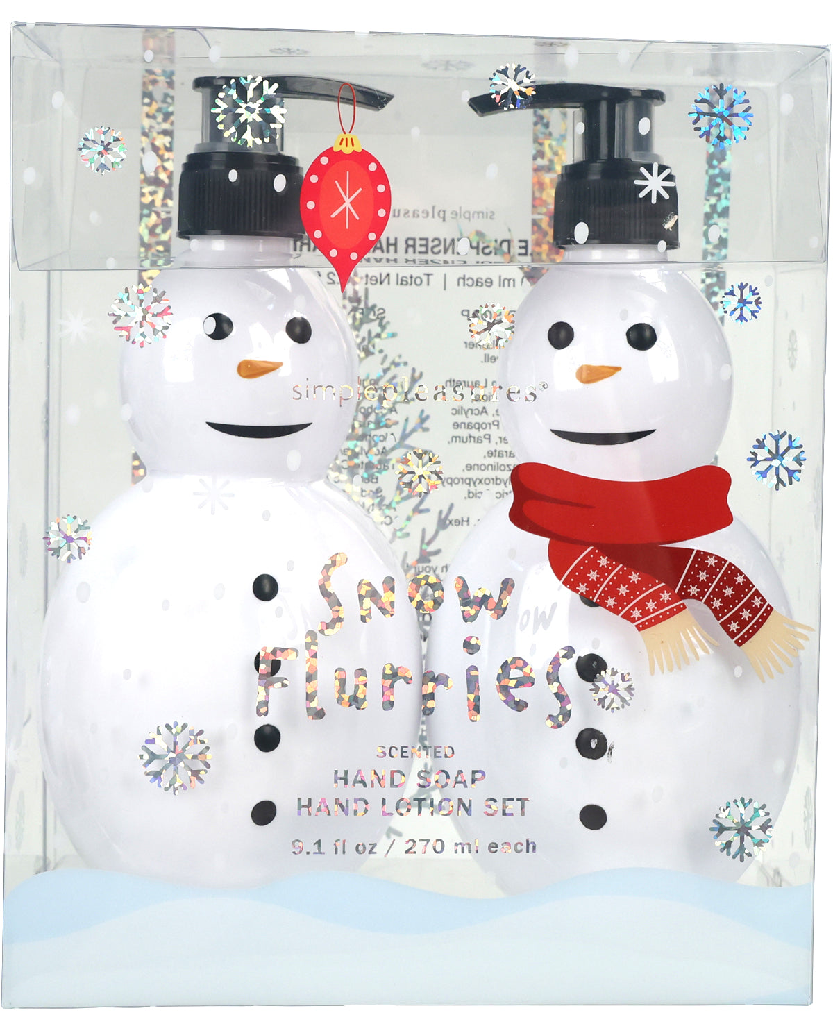 Snowman Soap & Lotion Set