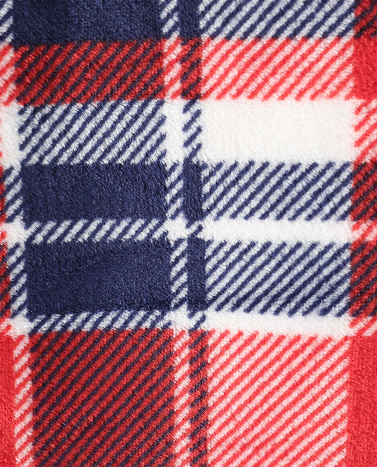 Joel Red Navy Plaid