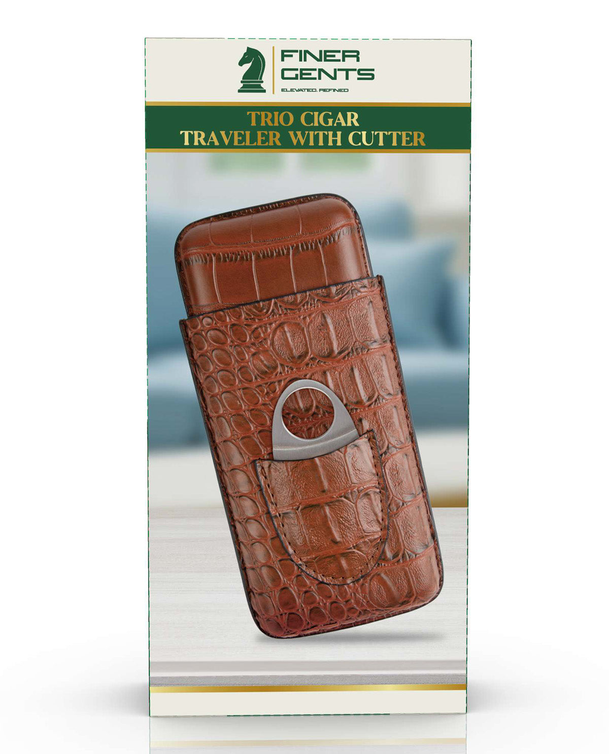 Trio Cigar Traveler With Cutter