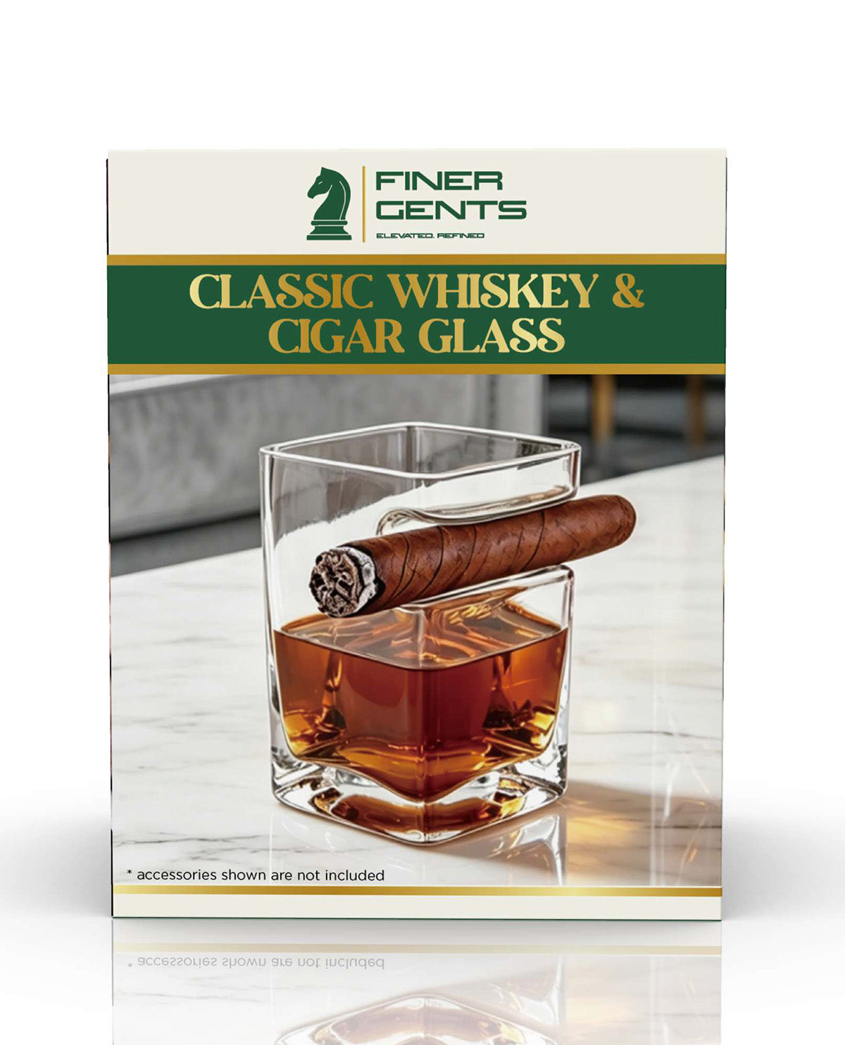 Classic Whiskey & Cigar Glass