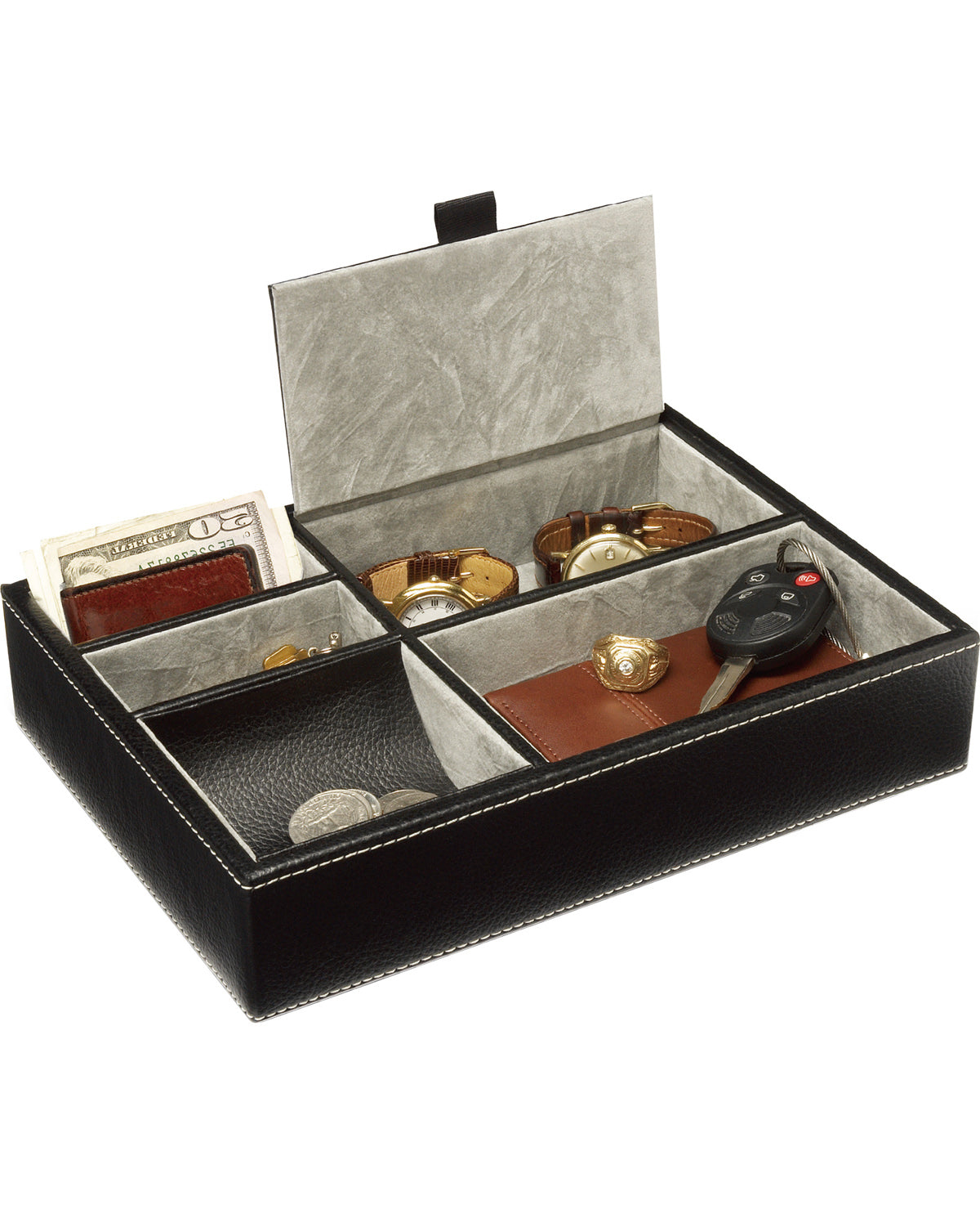 Black Valet Tray