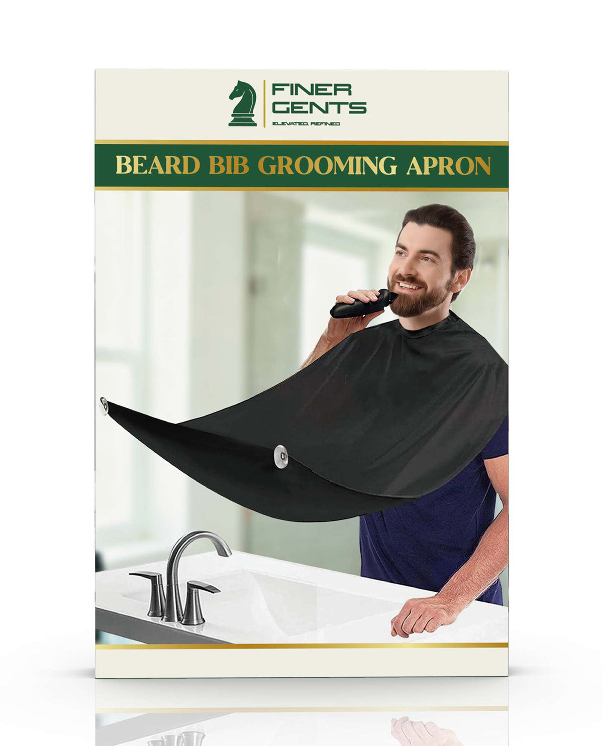 Beard Bib 1 Piece Grooming Apron