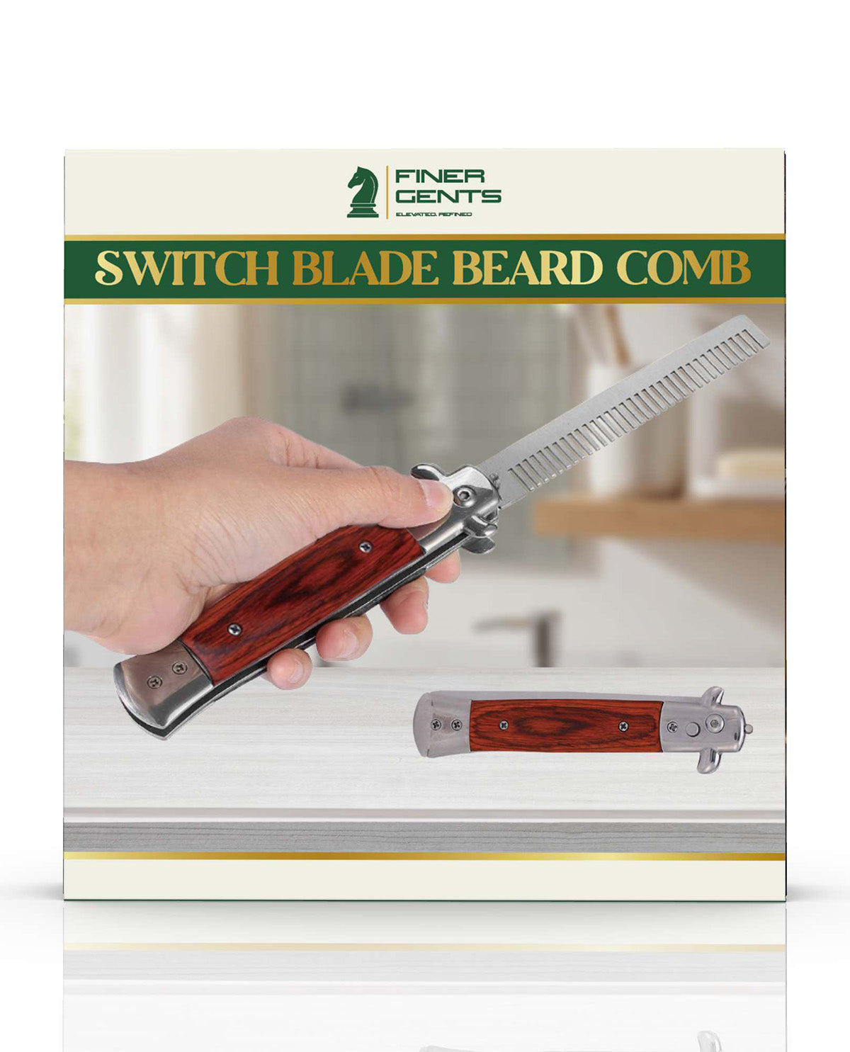 Switch Blade Beard Comb