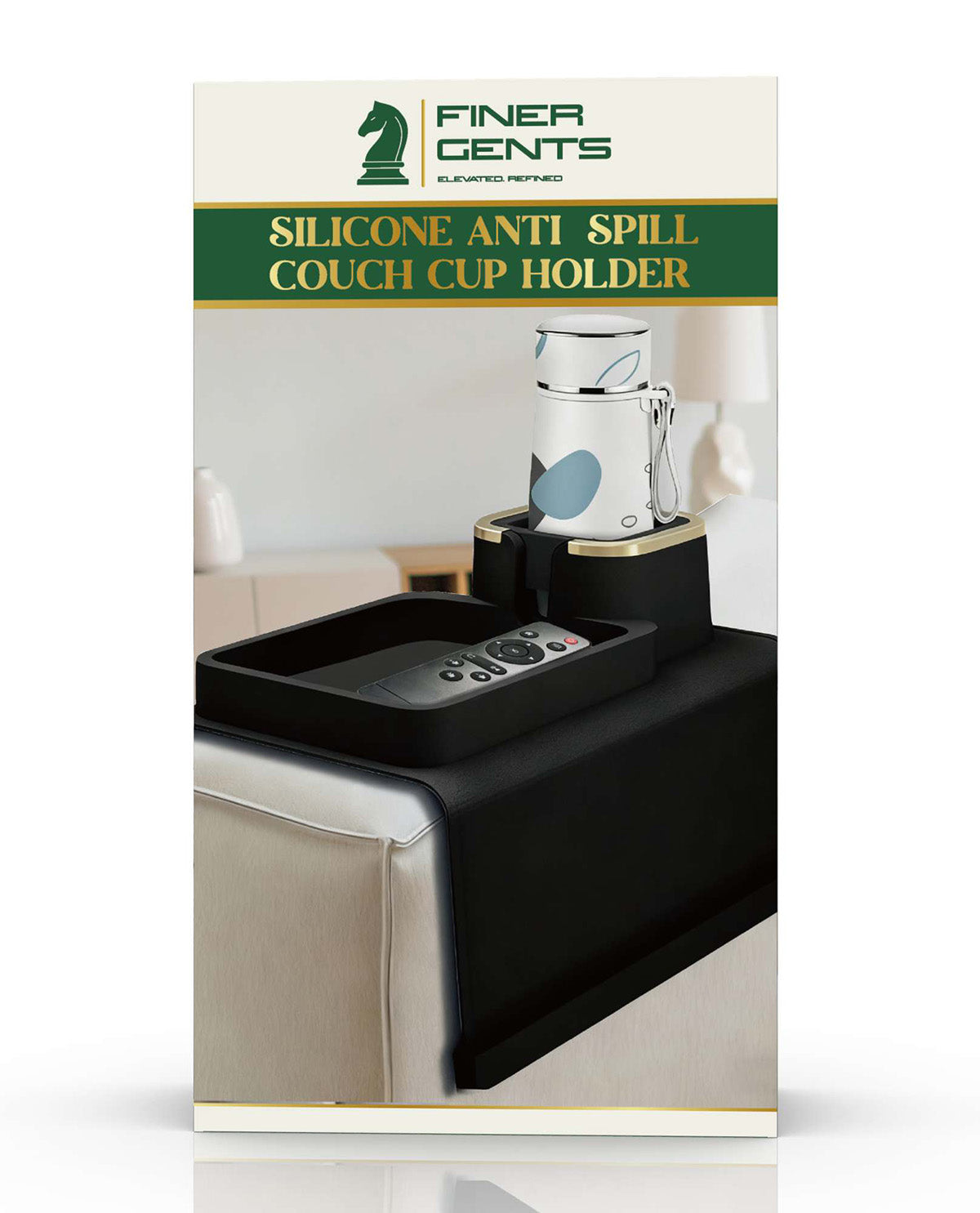Silicone Anti-Spill Couch Cup Holder