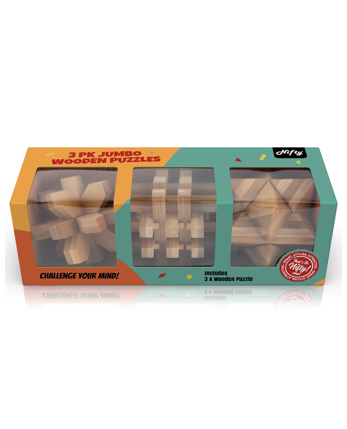 Jumbo Wooden 3 Piece Puzzle