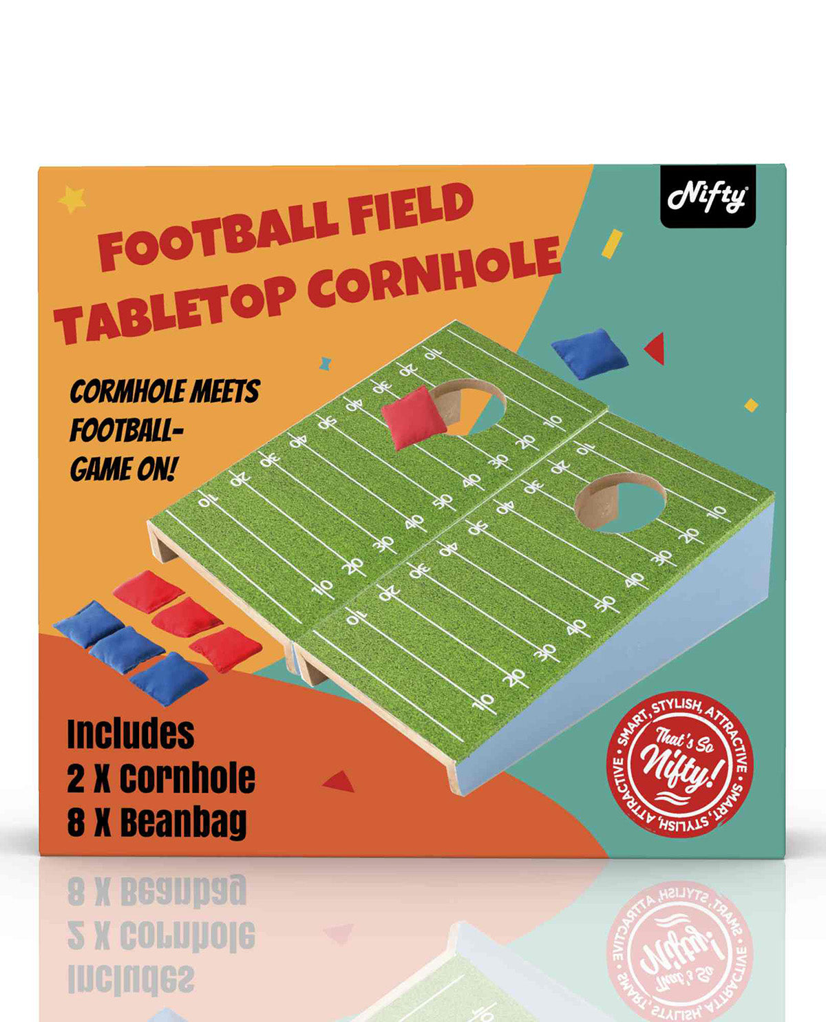 Football Field Tabletop Cornhole