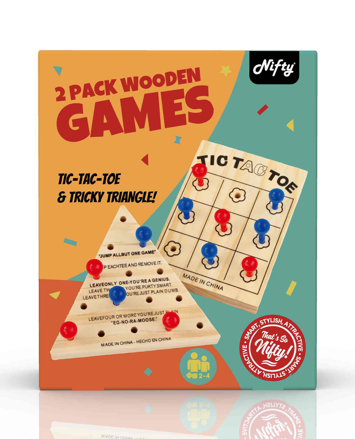 2 Piece Wooden Game