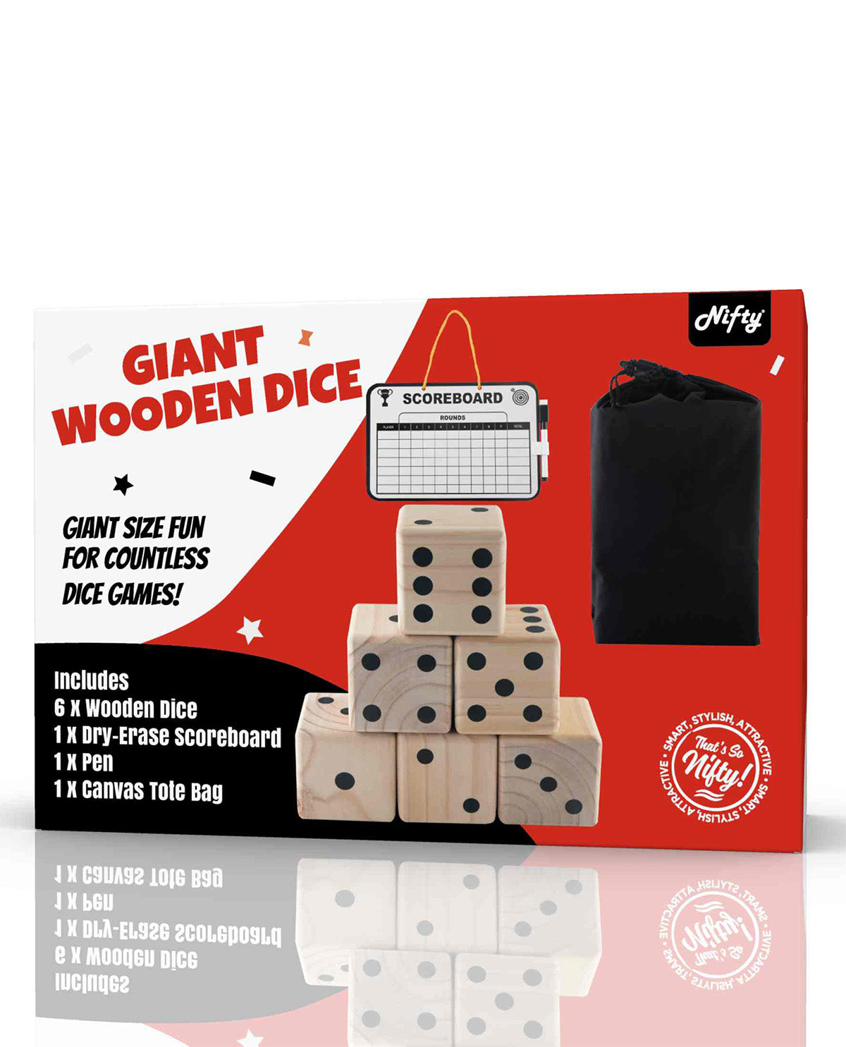 Giant Wooden Dice