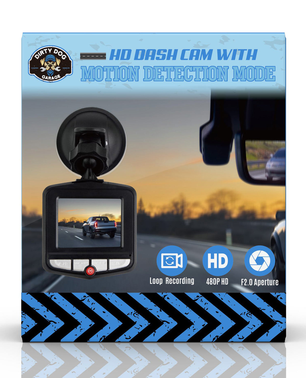 HD Dash Camera With Motion Detection