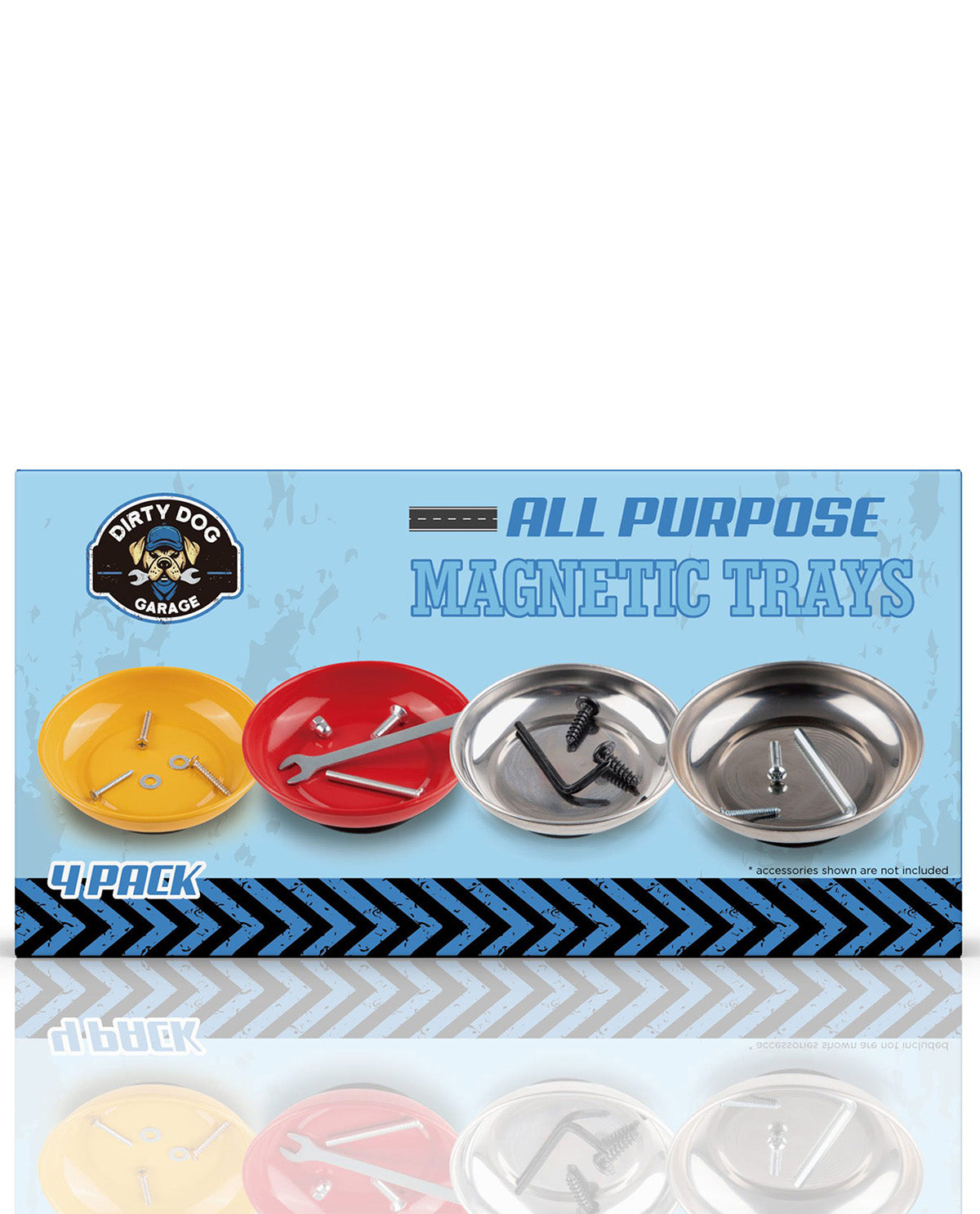 4 Piece Magnetic Trays