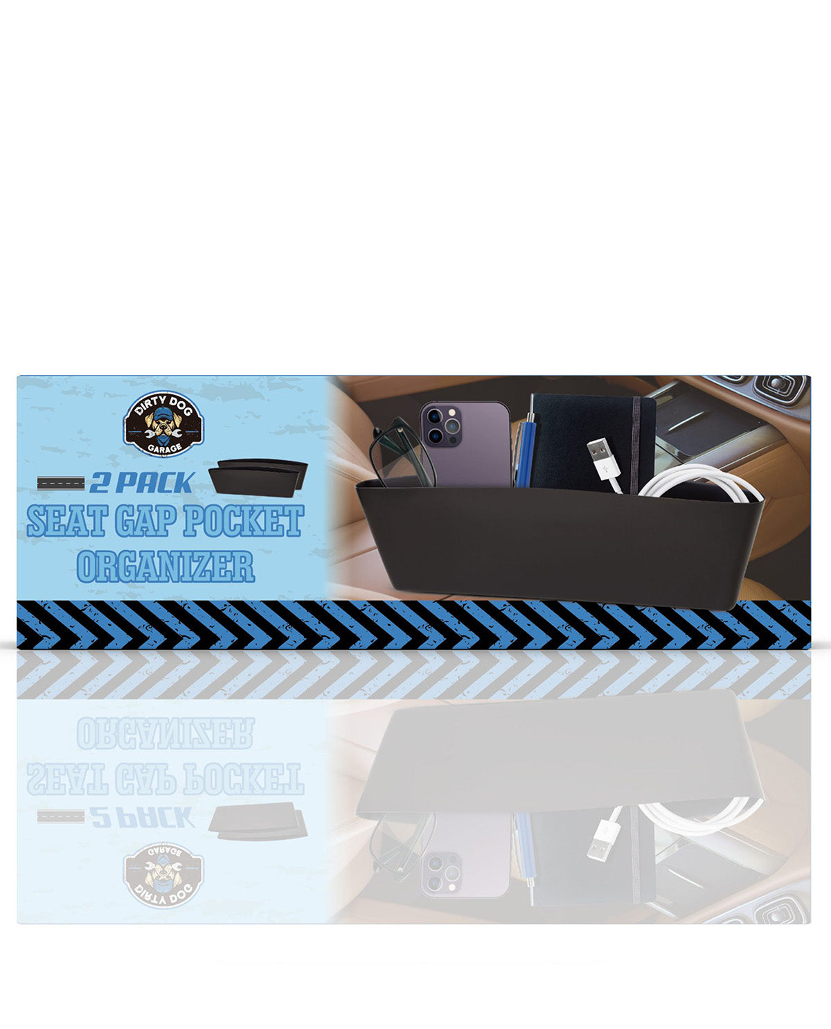 2 Piece Seat Gap Saver & Storage