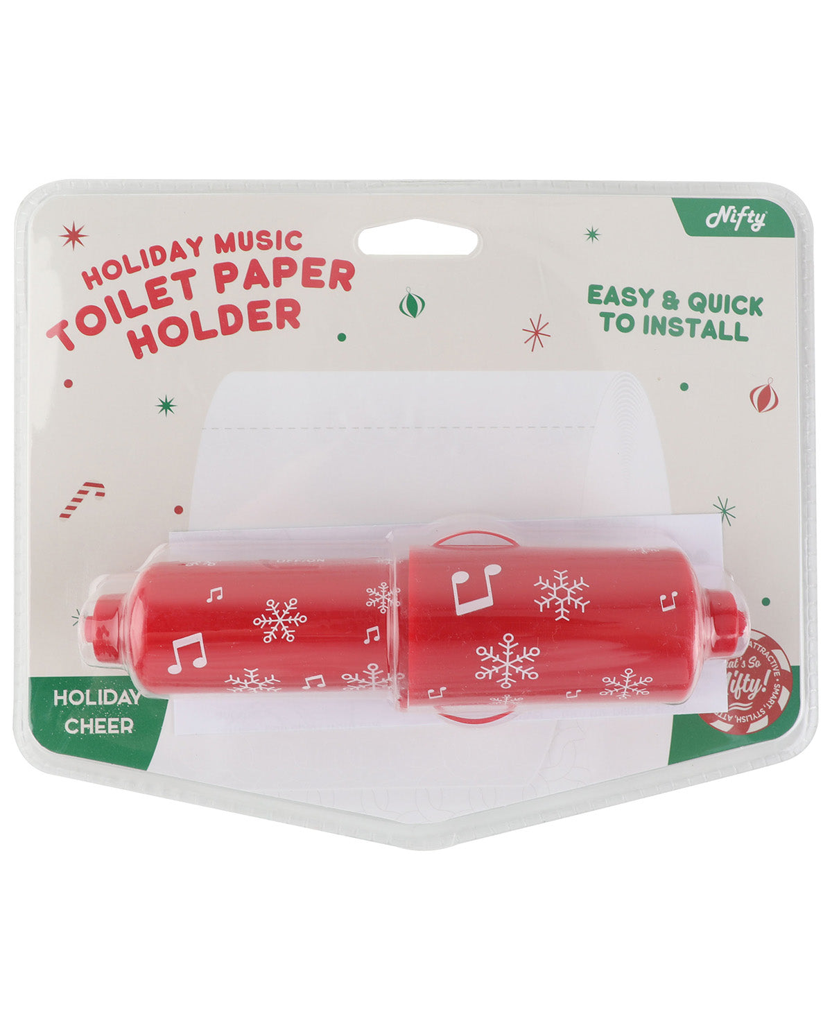 Holiday Music Toilet Paper Holder
