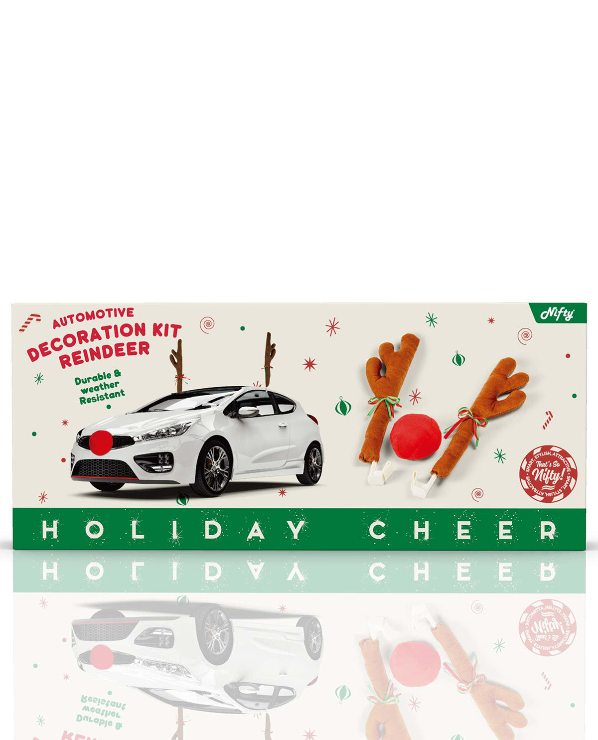Reindeer Auto Decoration Kit