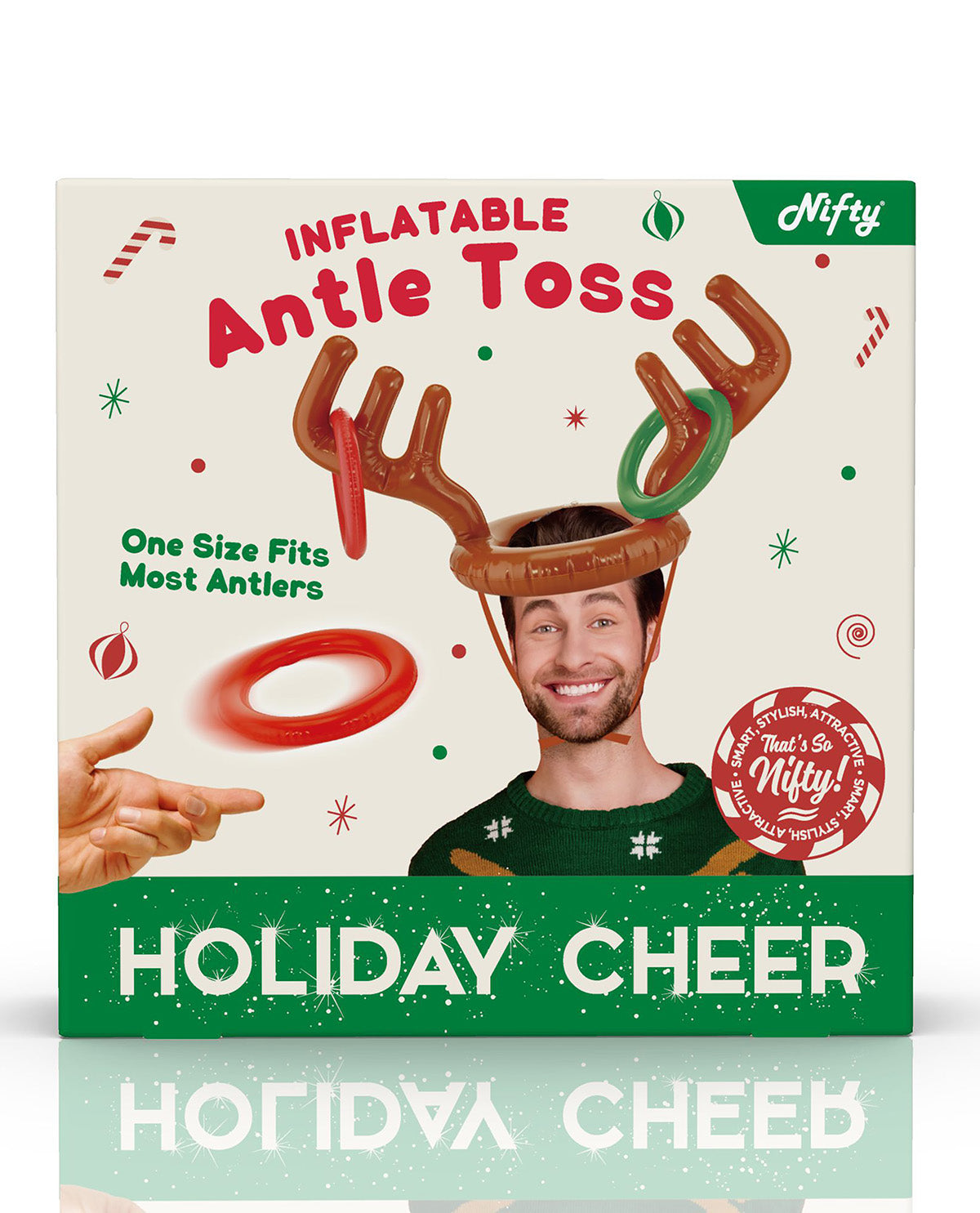 Inflatable Antler Ring Toss