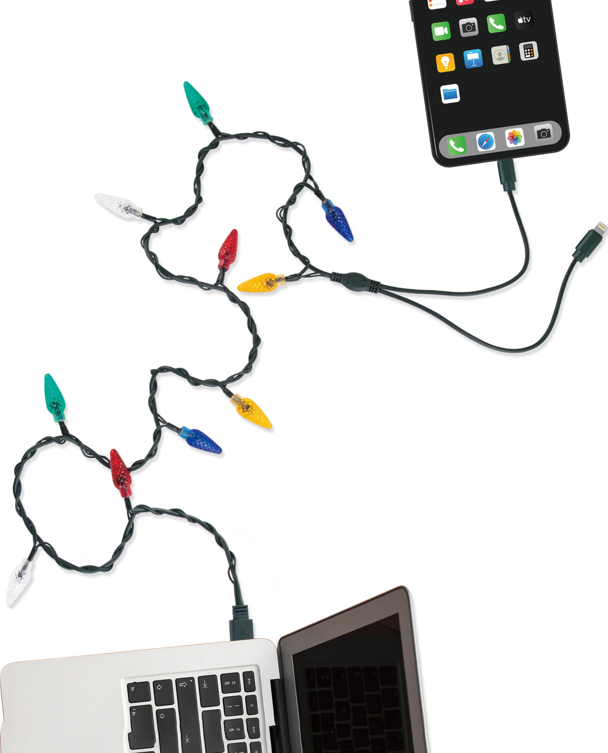 Holiday Lights Phone Charger