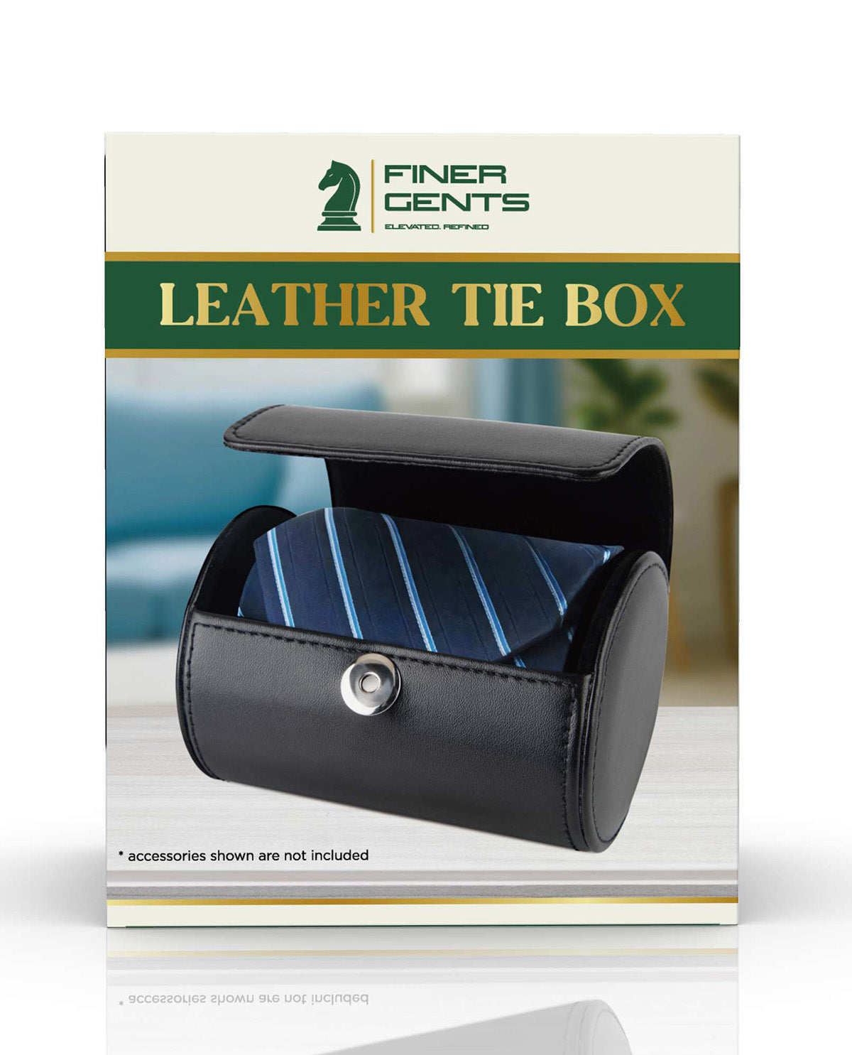 Leather Belt & Tie Box