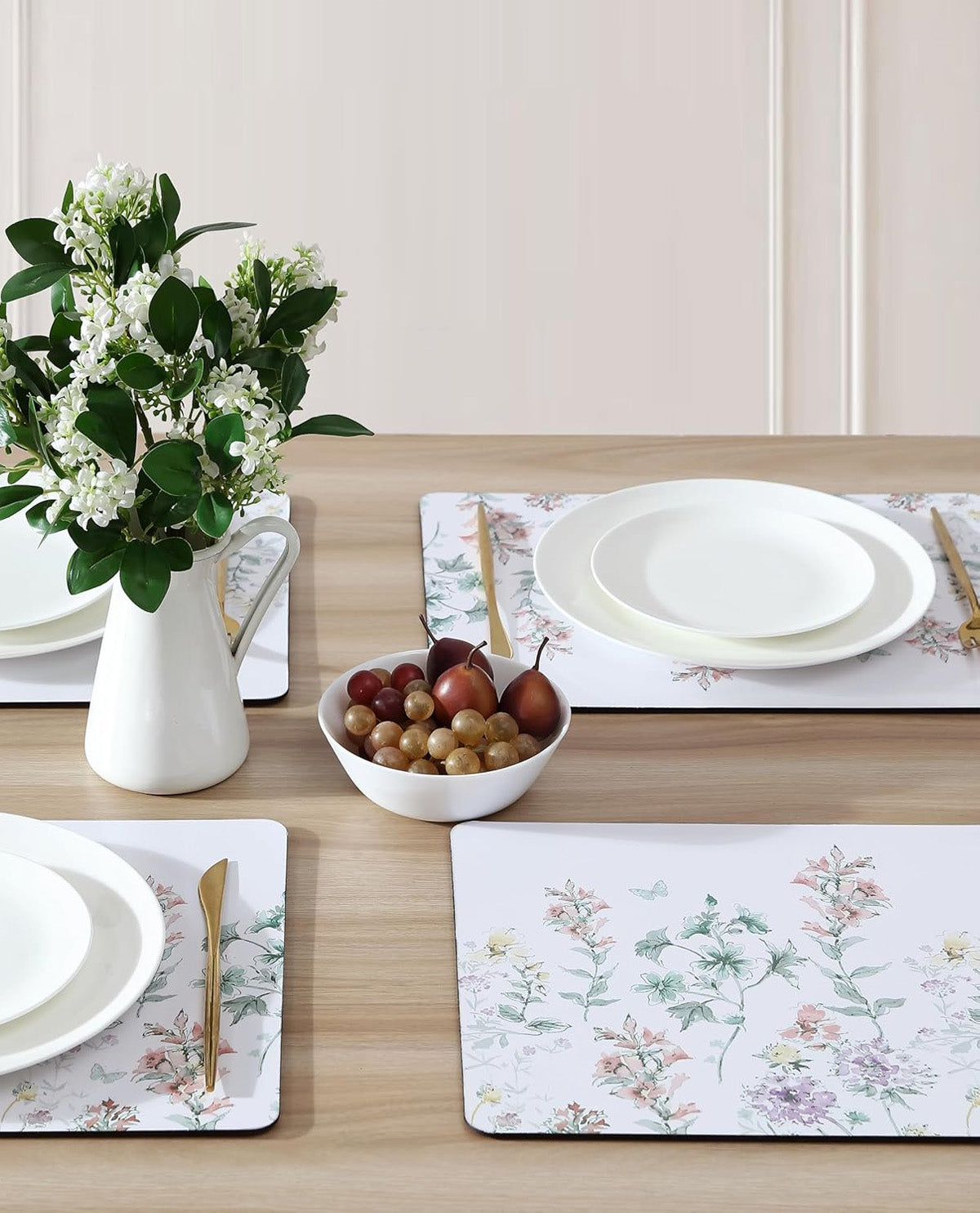 Laura Ashley 4 Piece Cork Wild Meadow Placemat