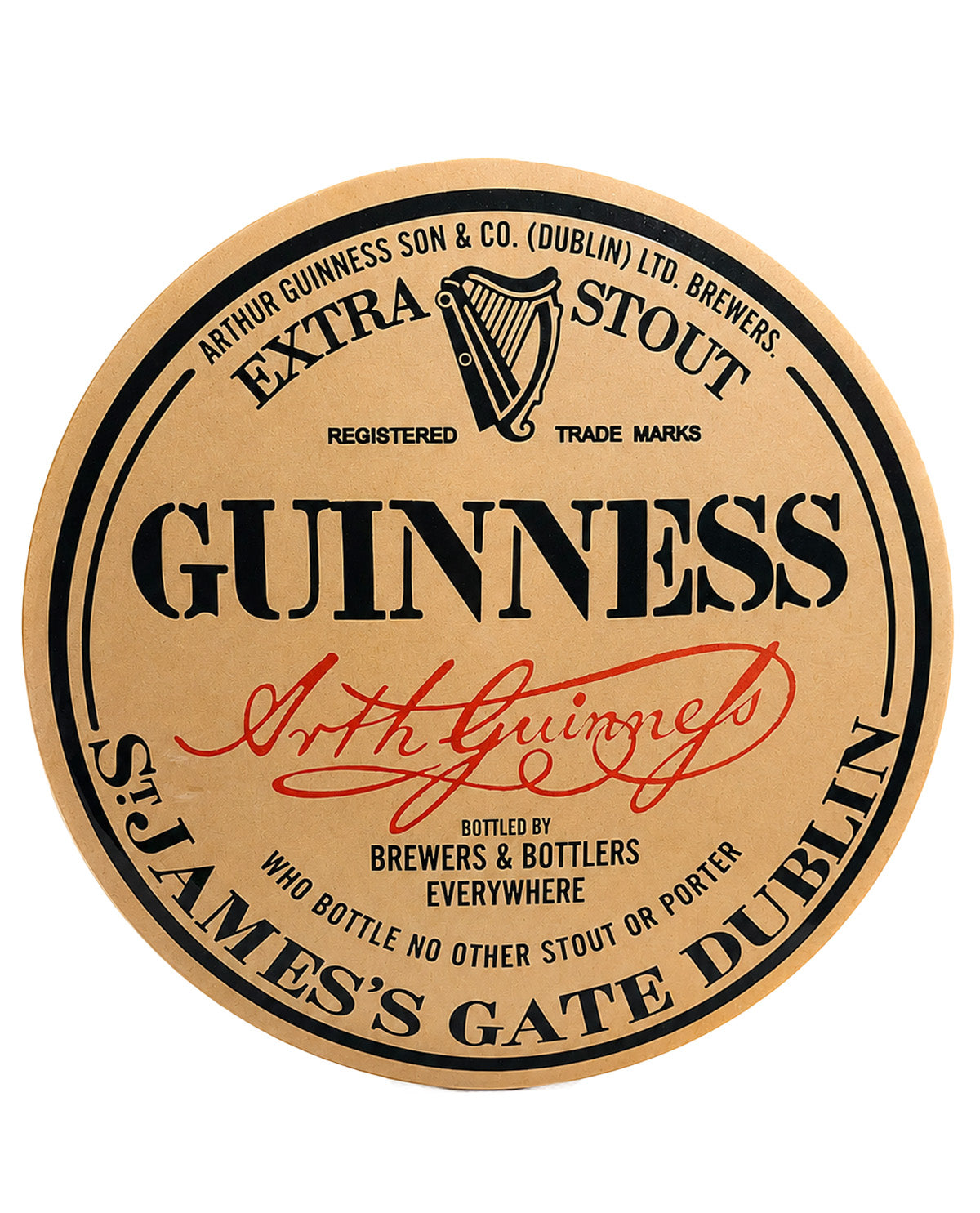 Guinness Dome Metal Sign