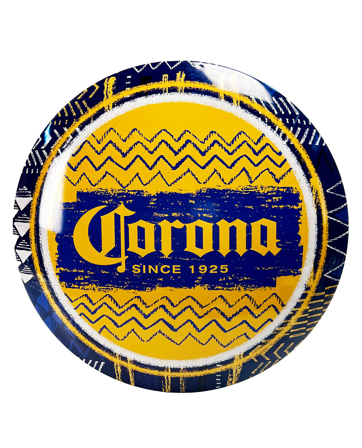 Corona Dome Metal Sign