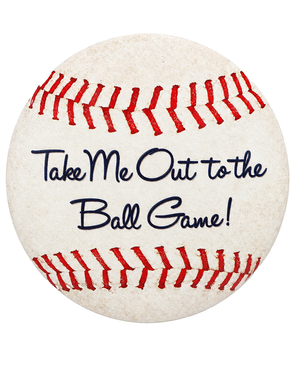 Baseball Dome Metal Sign