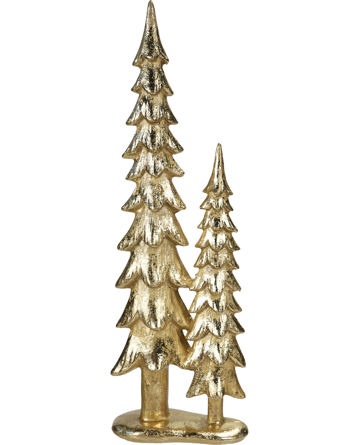 Gold Resin Christmas Tree Decor