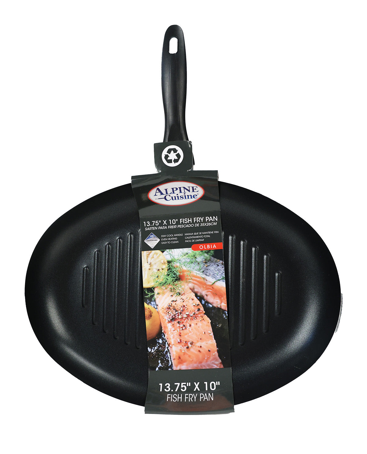 Alpine Cuisine 10" Grey Skillet