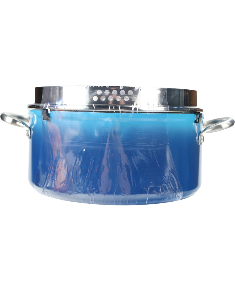 Alpine Cuisine Blue 5qt Dutch Oven with Lid