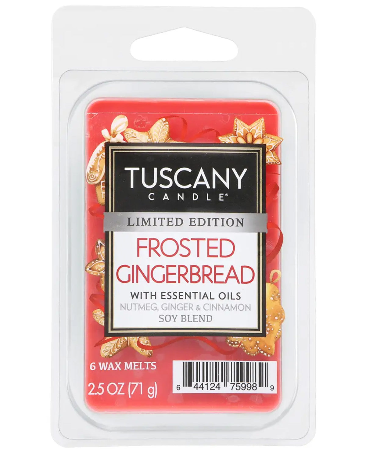 Tuscany Candle 2.5oz Frosted Gingerbread