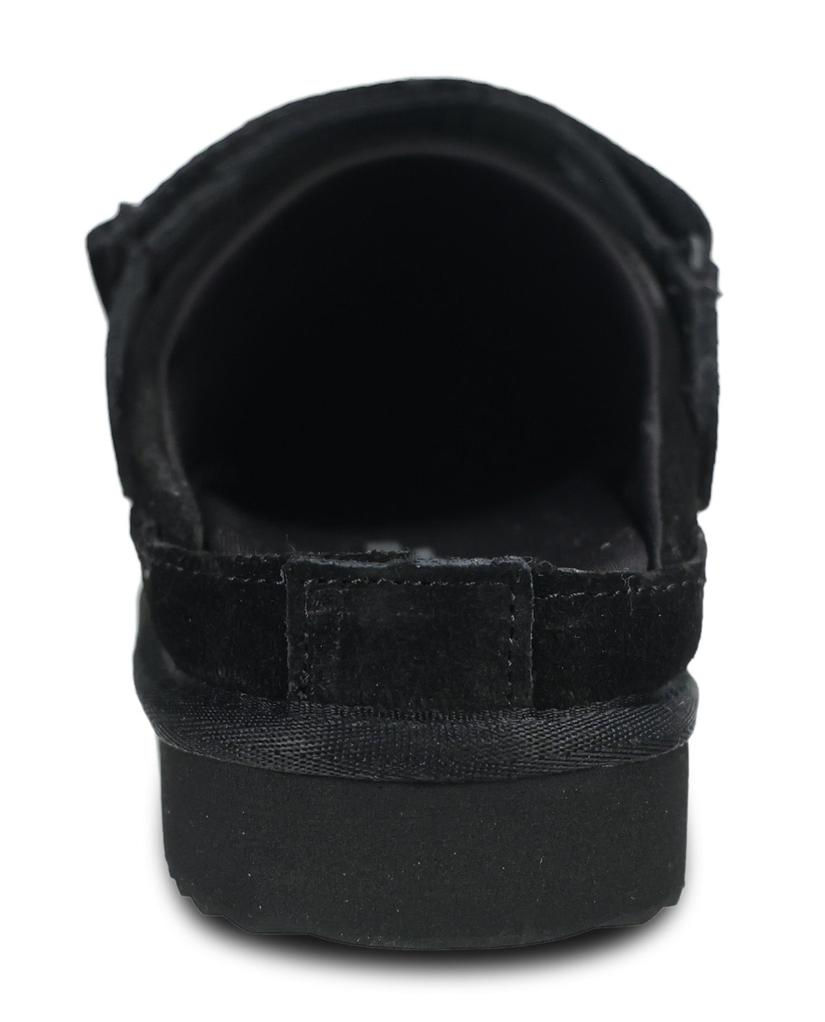 Project Cloud Grayson Suede With Fur Trim Casual Black