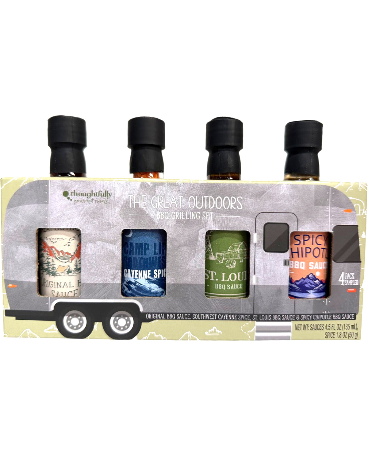 The Great Outdoors BBQ Grilling Sauce Set