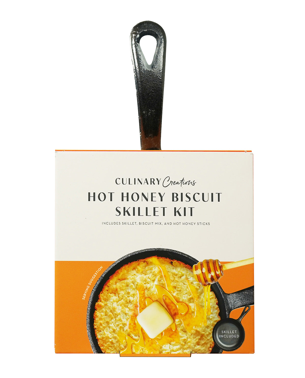 Hot Honey Biscuit Skillet