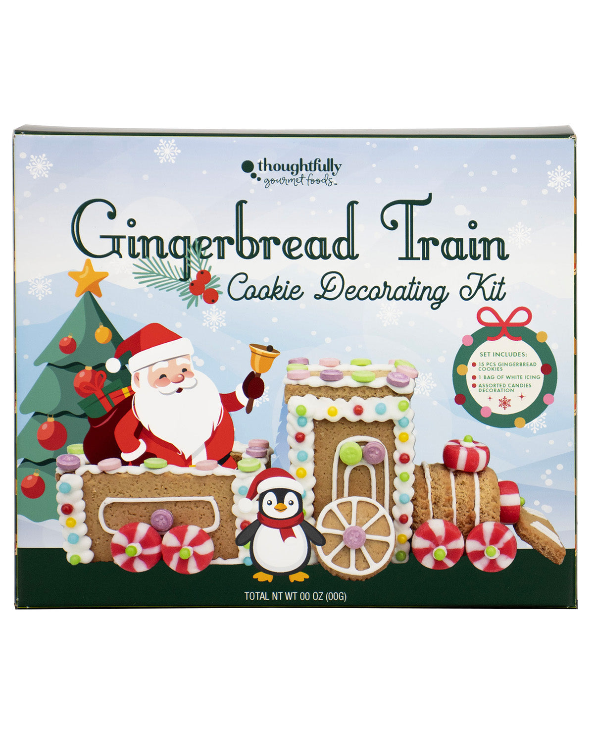 Gingerbread Train Decorating Kit