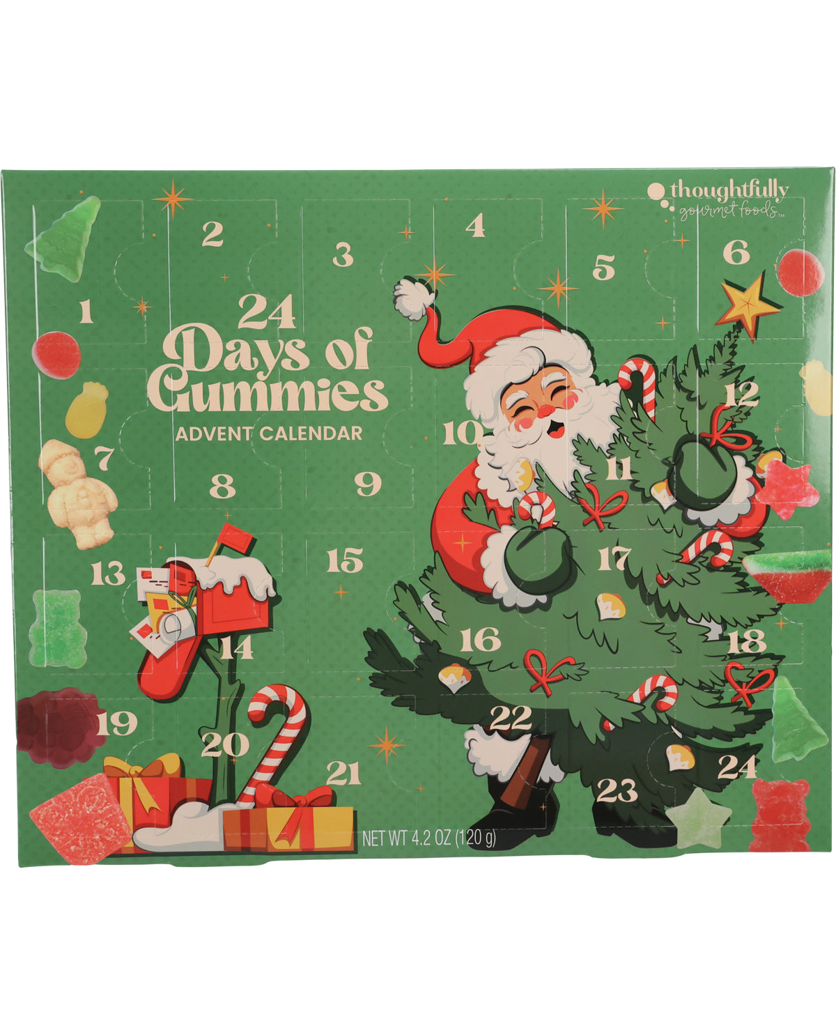 24 Days Of Gummies Advent Calendar