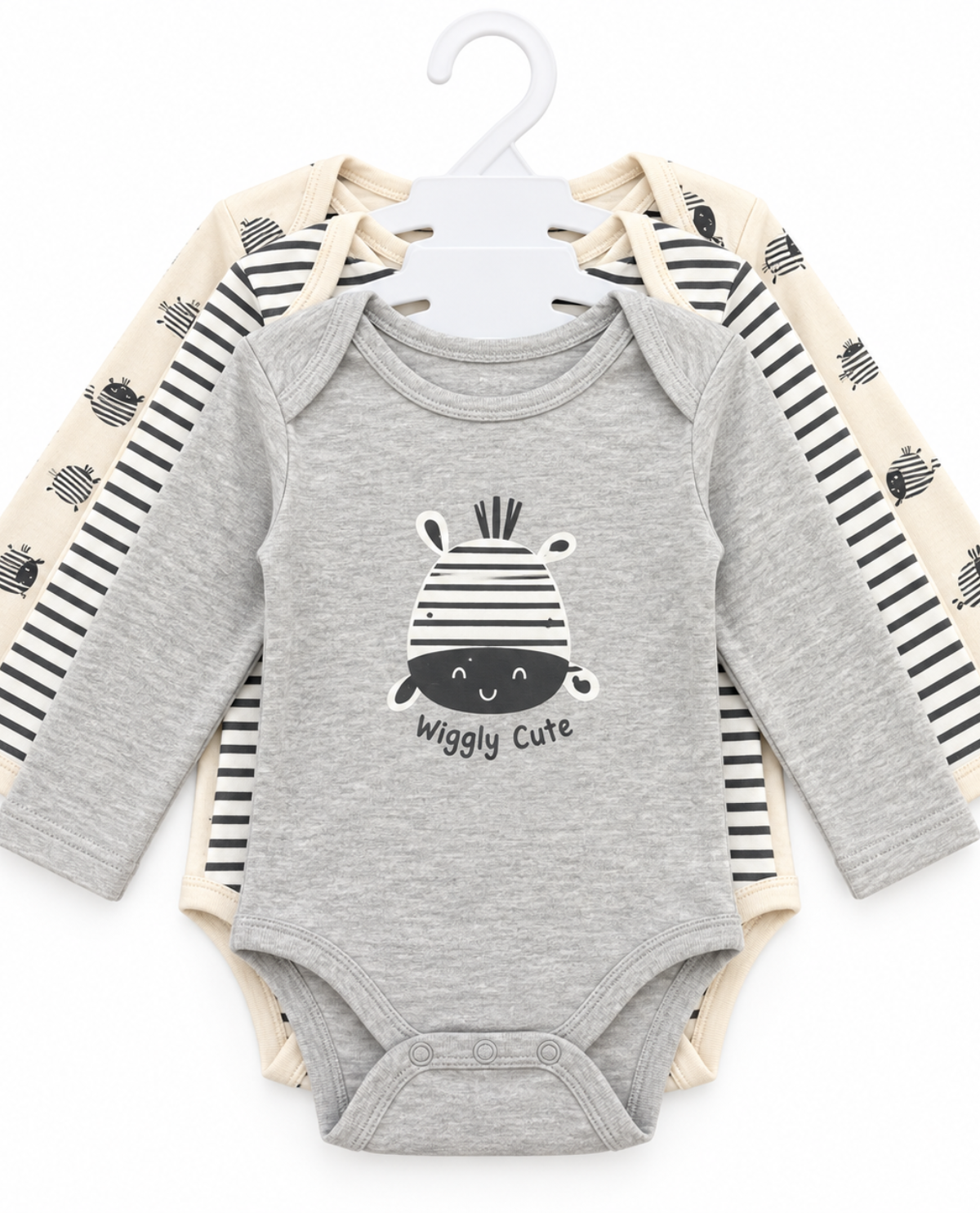 Baby Views Infant Boy 3 Pack Bodysuits