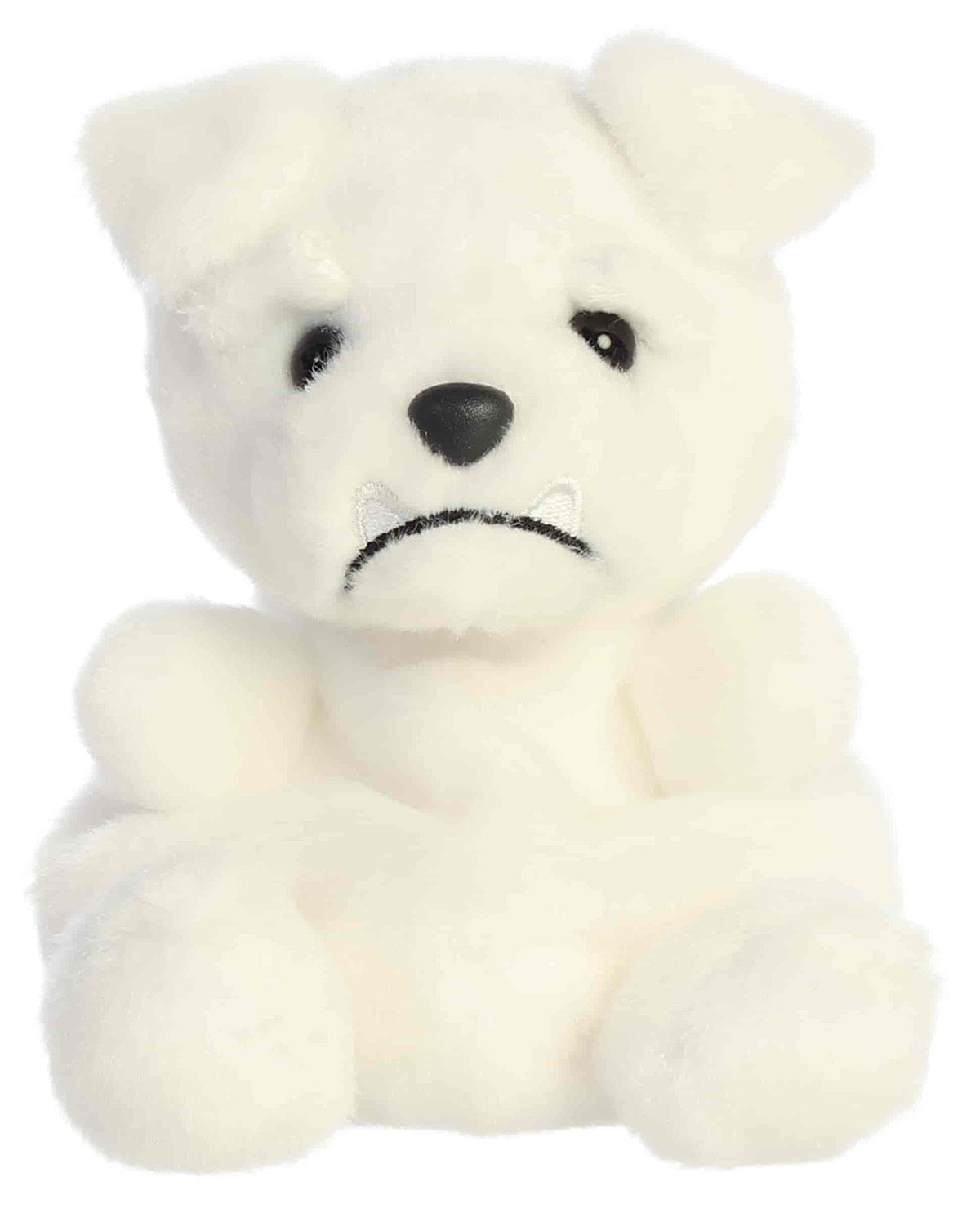 Mascot White Bulldog Palm Pal