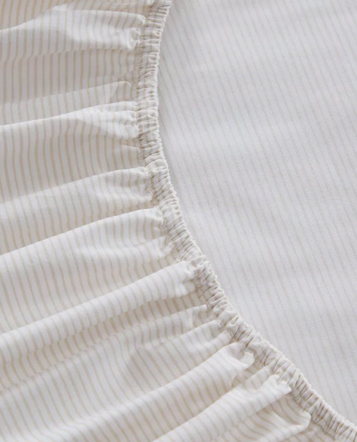 Martha Stewart Core Taupe Stripe Full Sheet Set