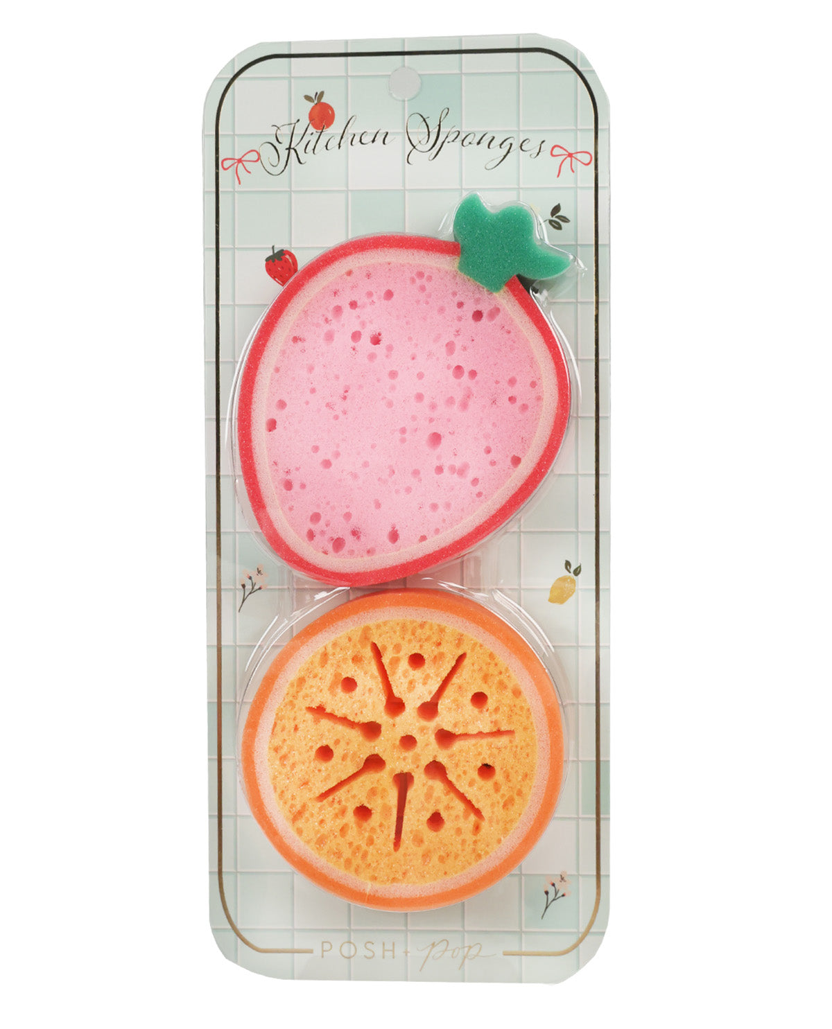 Fruity Kitchen Sponge Set of 2