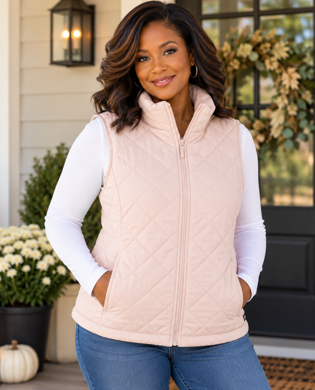 Lands' End Puffer Vest