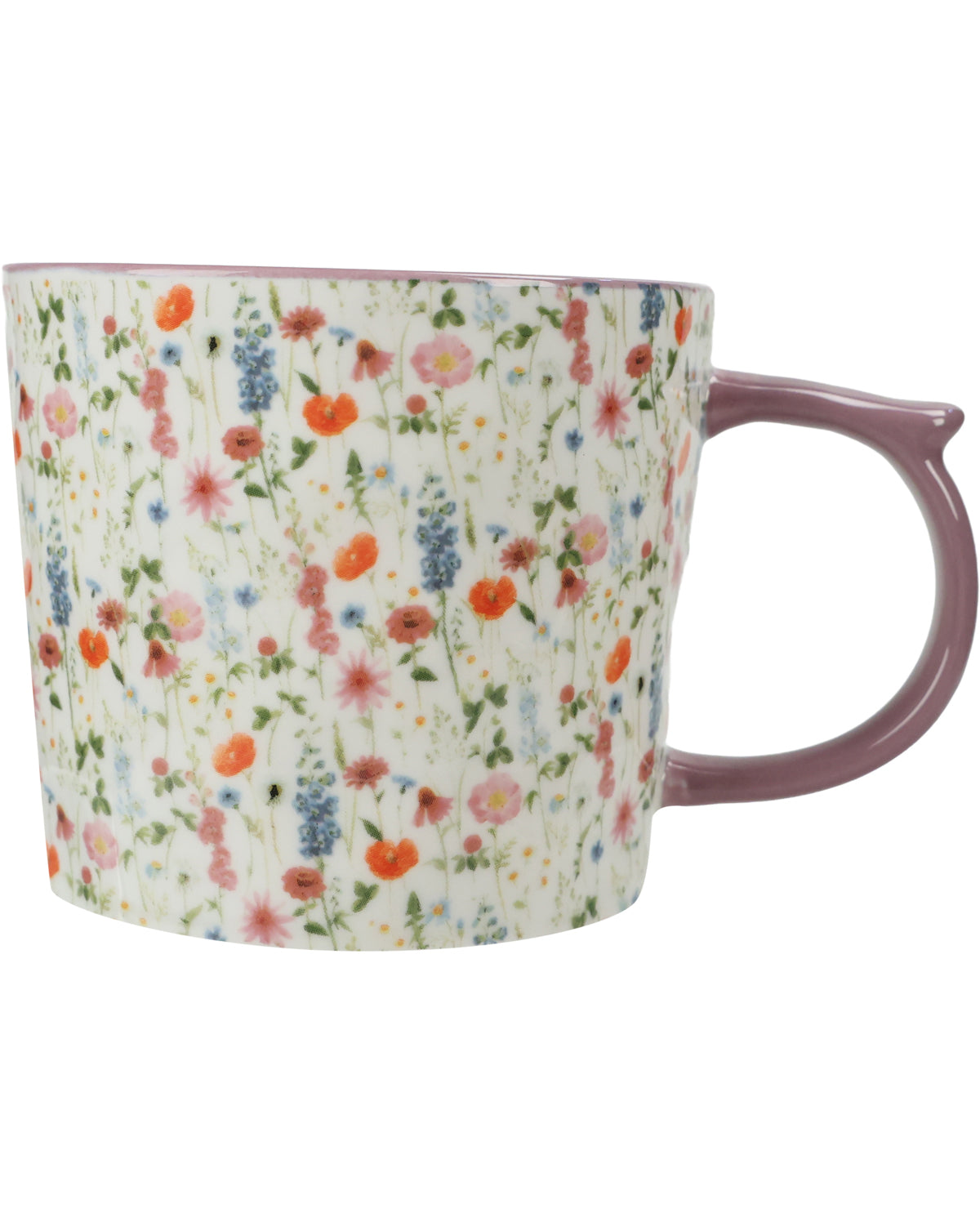 Mug Coffee Ceramic Lilac Handle