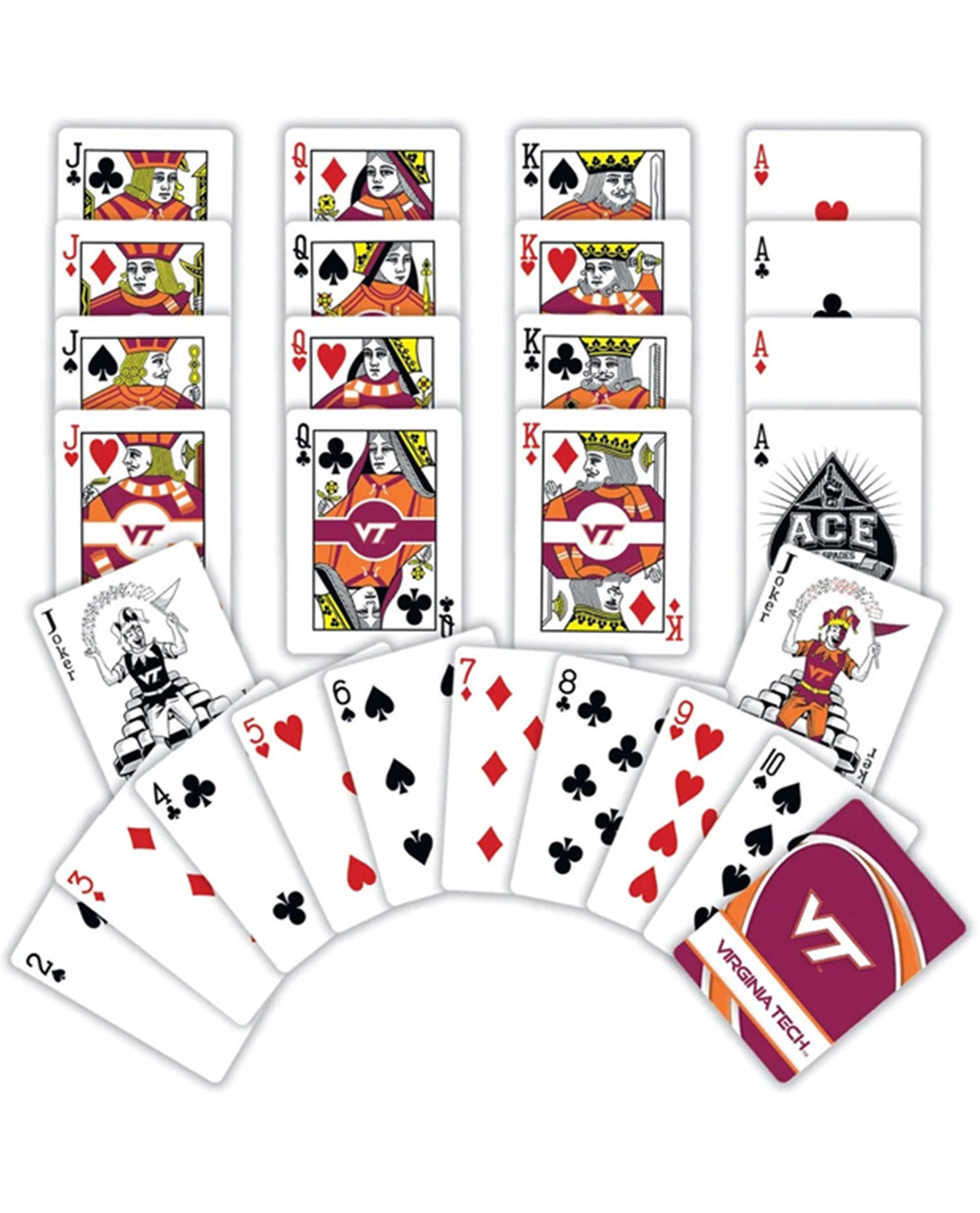 Virginia Tech Playing Cards