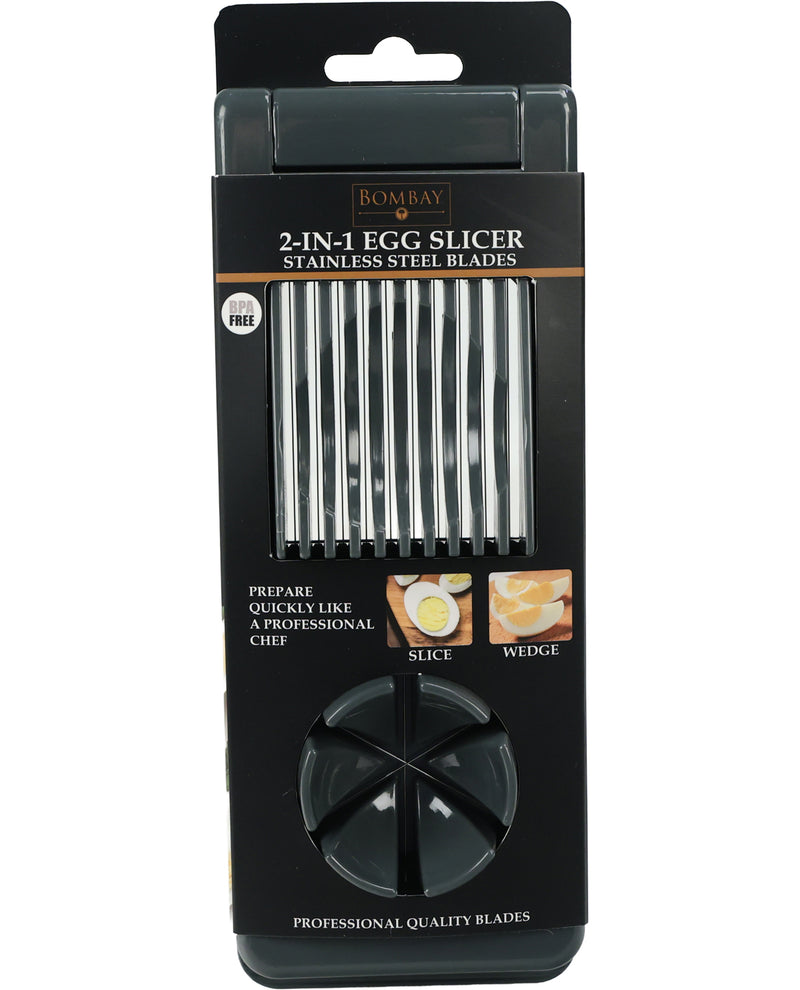 Bombay 2 in 1 Gry Egg Slicer