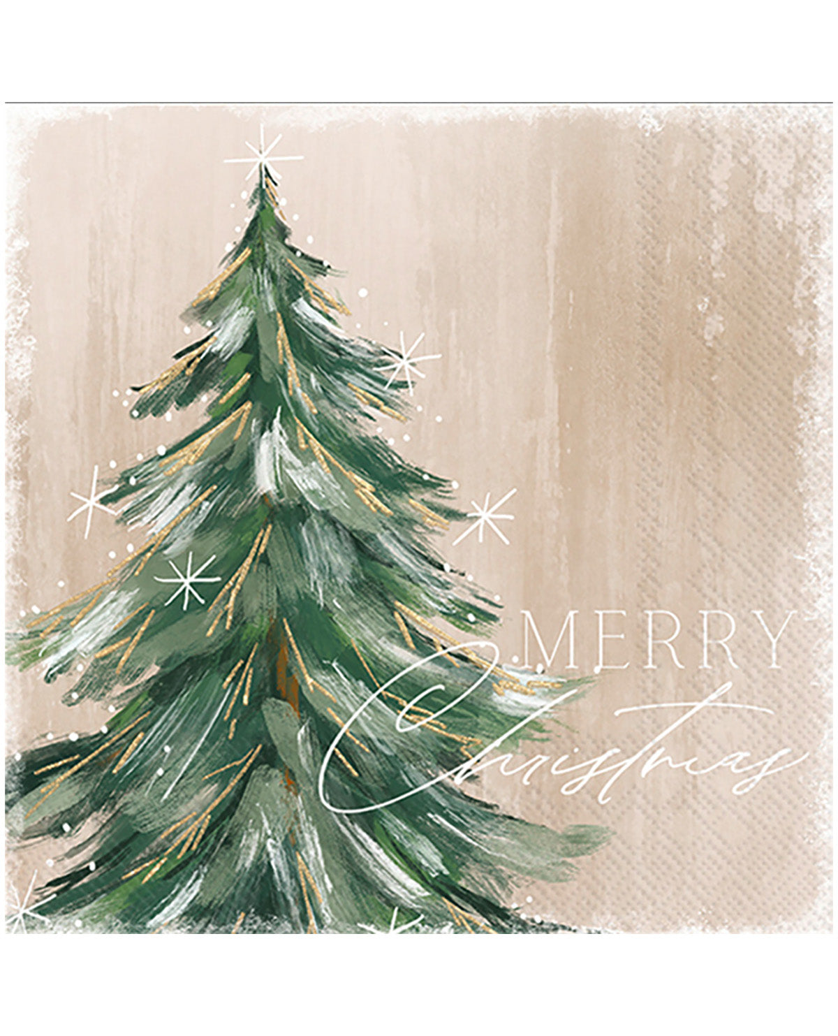 Gilded Tree Cocktail Napkins