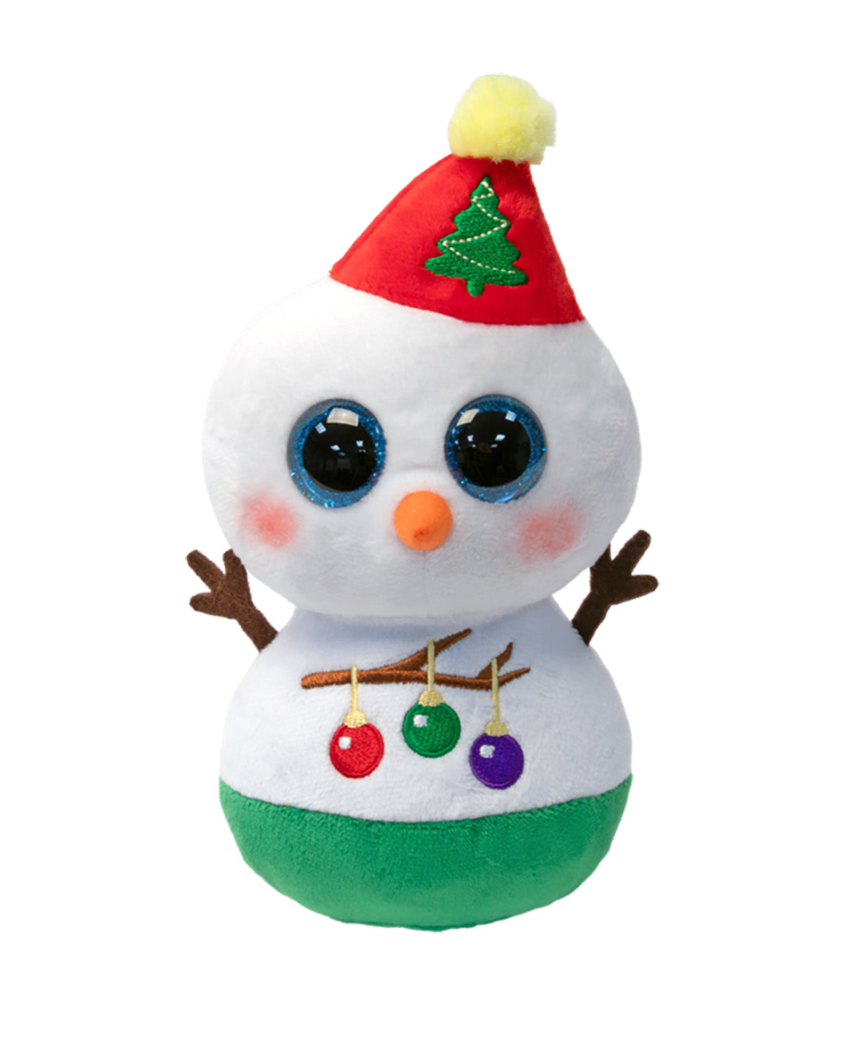 Bobble Snowman Beanie Baby