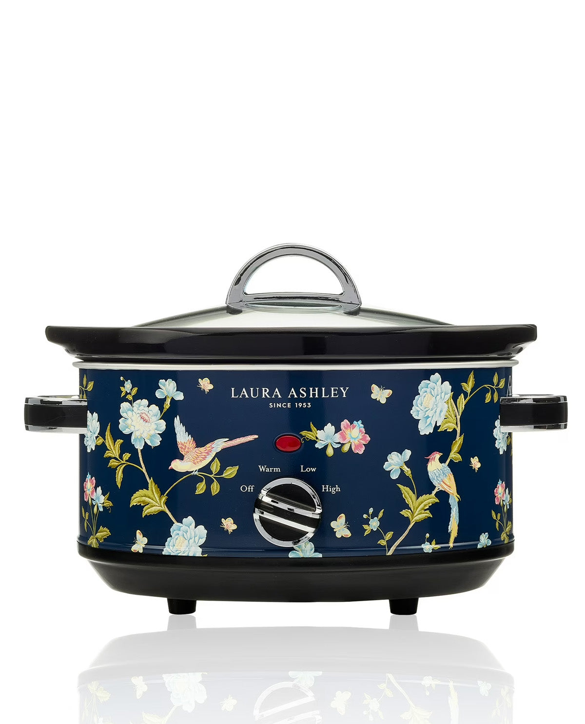 Laura Ashley Elveden Navy 3.5L Slow Cooker